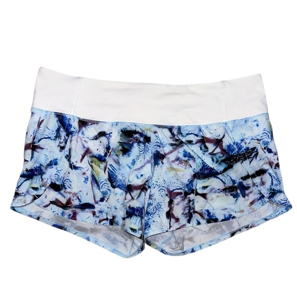 Lululemon Run Times Low Rise Short II 4" / Exposure Crystallize Multi White 10 - Picture 5 of 10